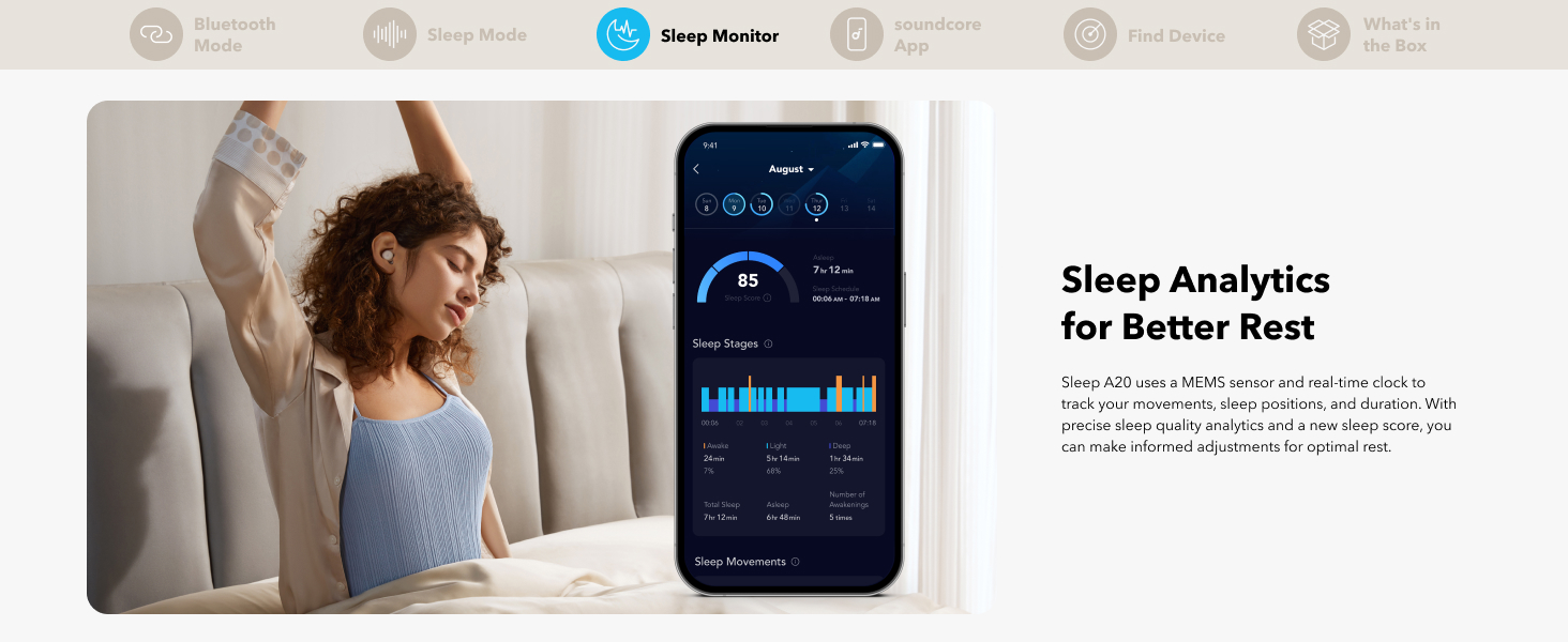 Sleep Analytics for Better Rest