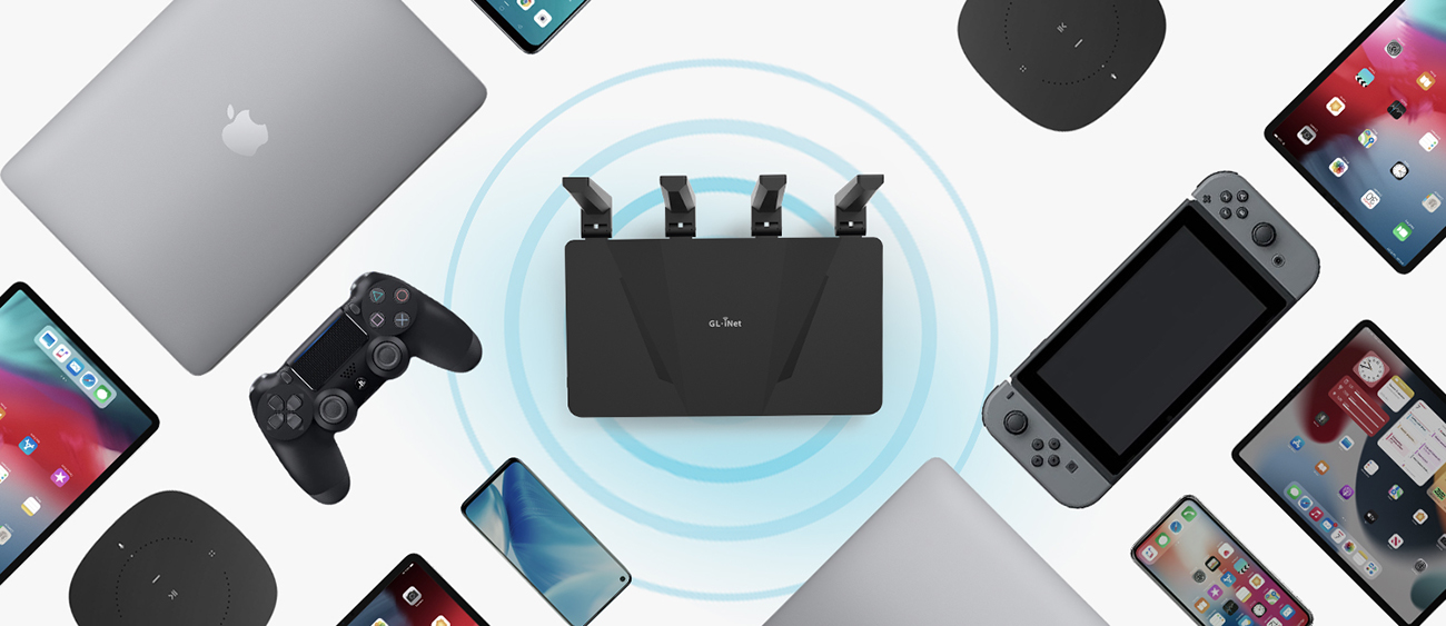 GL.iNet GL-AX1800 (Flint) WiFi 6 Router