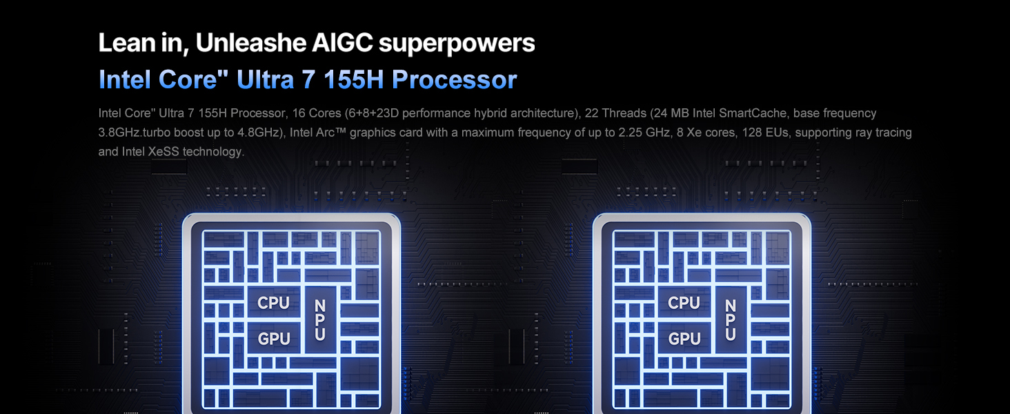 INTEL CORE Ultra 7 155H