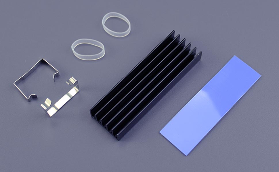 Glotrends m 2 heatsink for 2280 m 2 ssd fit for pc installation