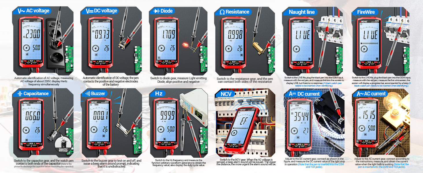 Rechargeable Multimeter