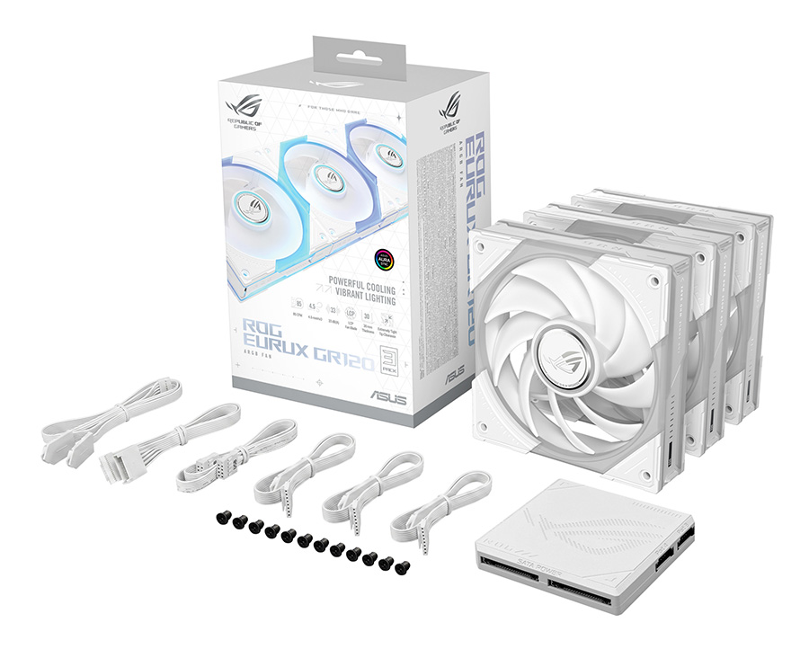 ASUS ROG Eurux GR120 ARGB Fan Triple Pack