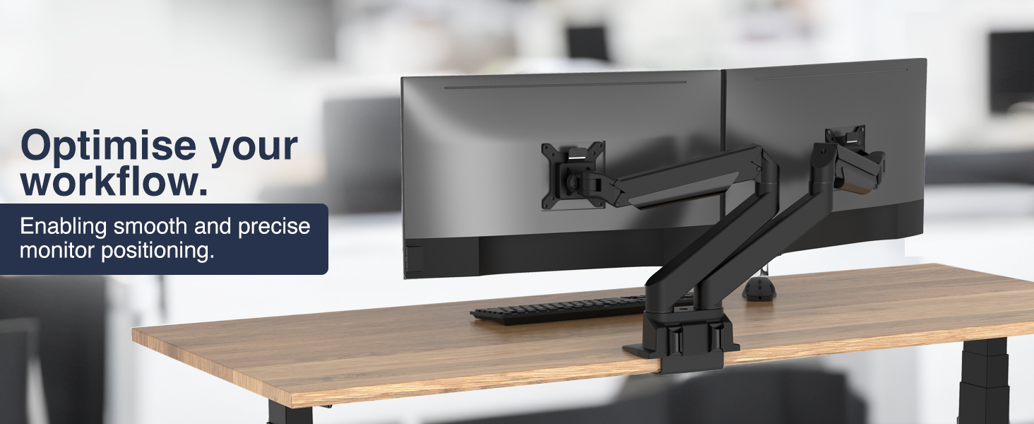 Desky Dual Monitor Arm