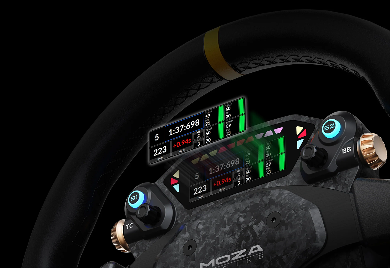 MMOZA CS Pro Steering Wheel