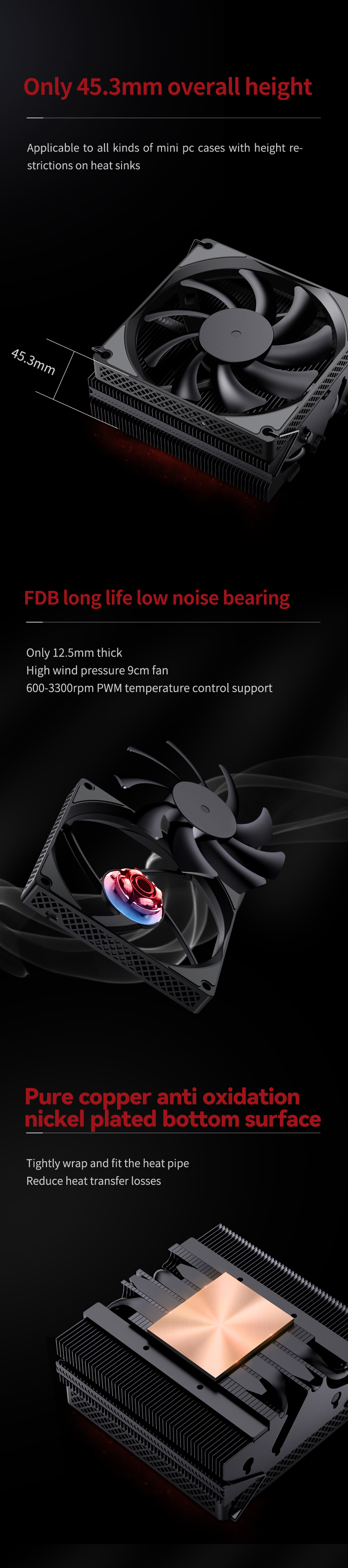 JONSBO HX4170D BLACK JONSBO HX4170D BLACK High Performance CPU Cooling ...