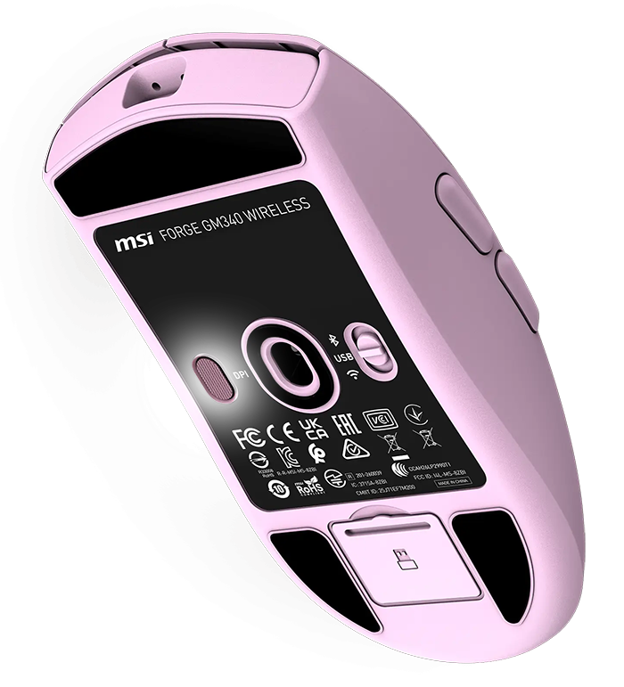 MSI FORGE GM340 Wireless Gaming Mouse