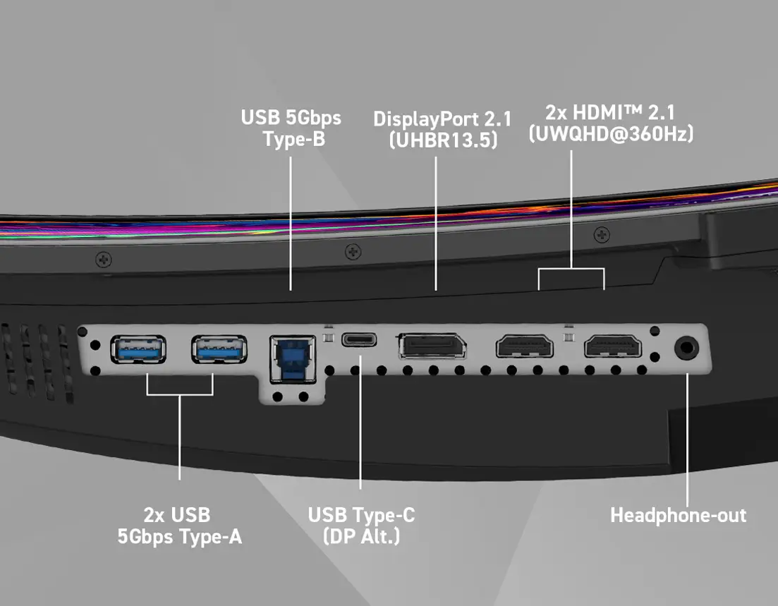 MSI MPG 341CQR QD-OLED X36 Curved Gaming Monitor