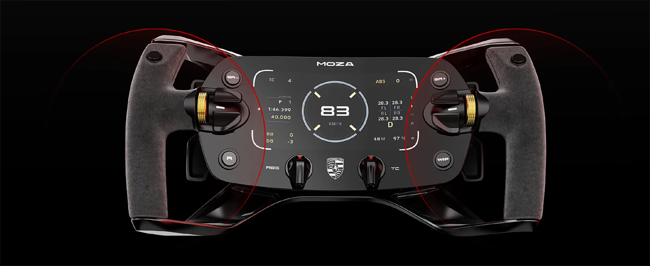 MOZA Porsche MISSION R Simracing Steering Wheel