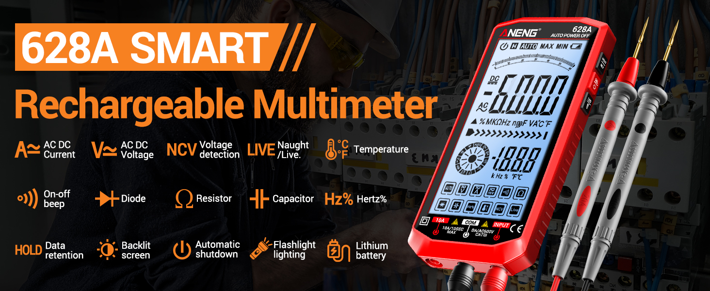 Rechargeable Multimeter