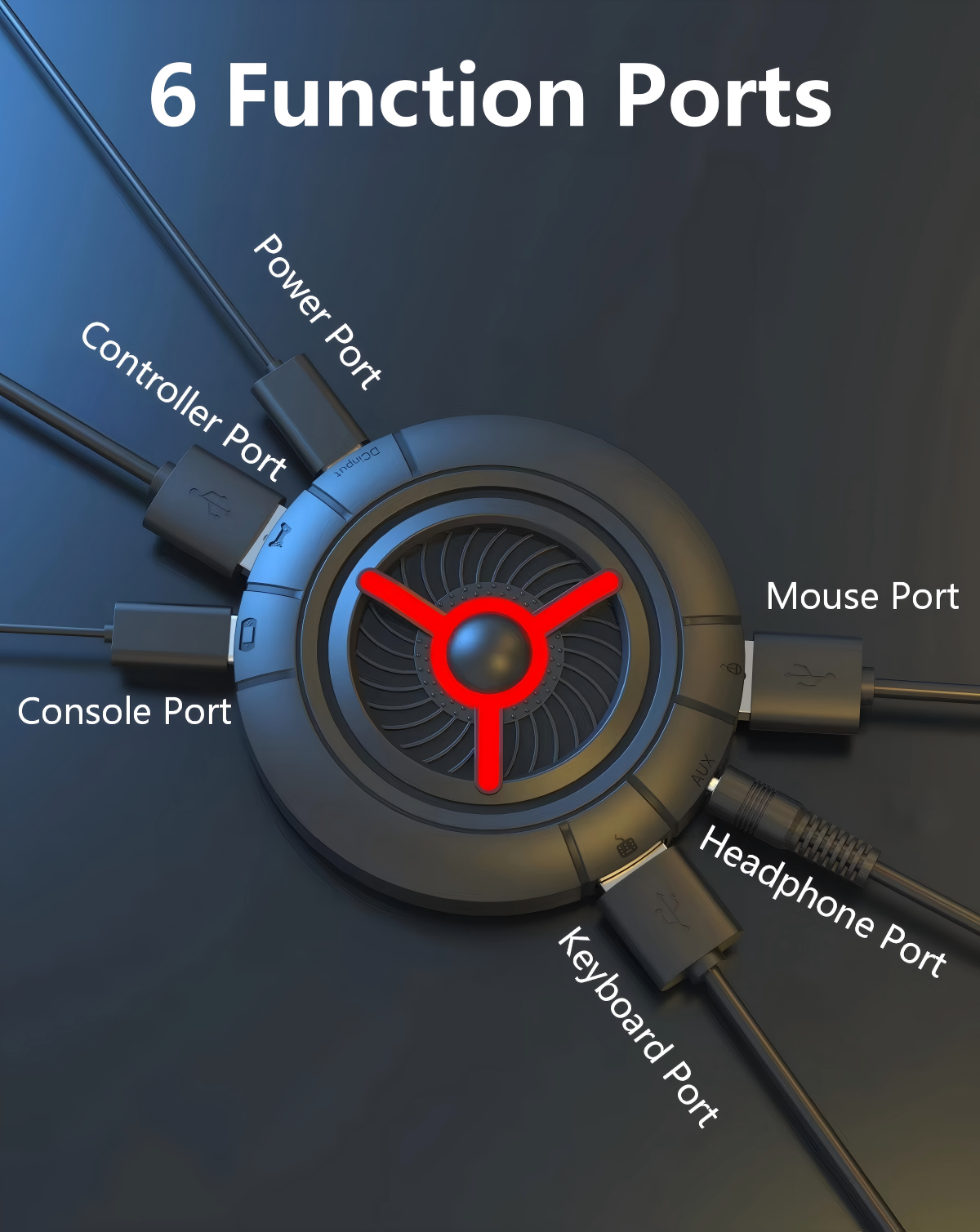 6 Function Ports