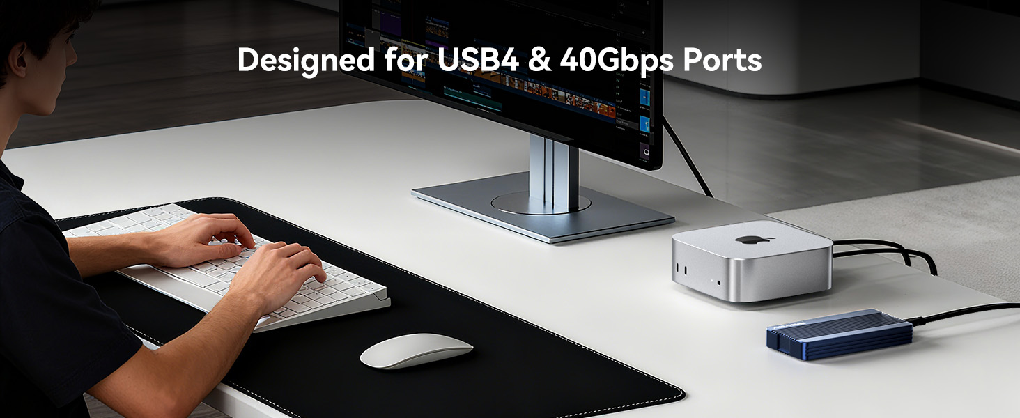 Built for USB4 & 40Gbps Ports
