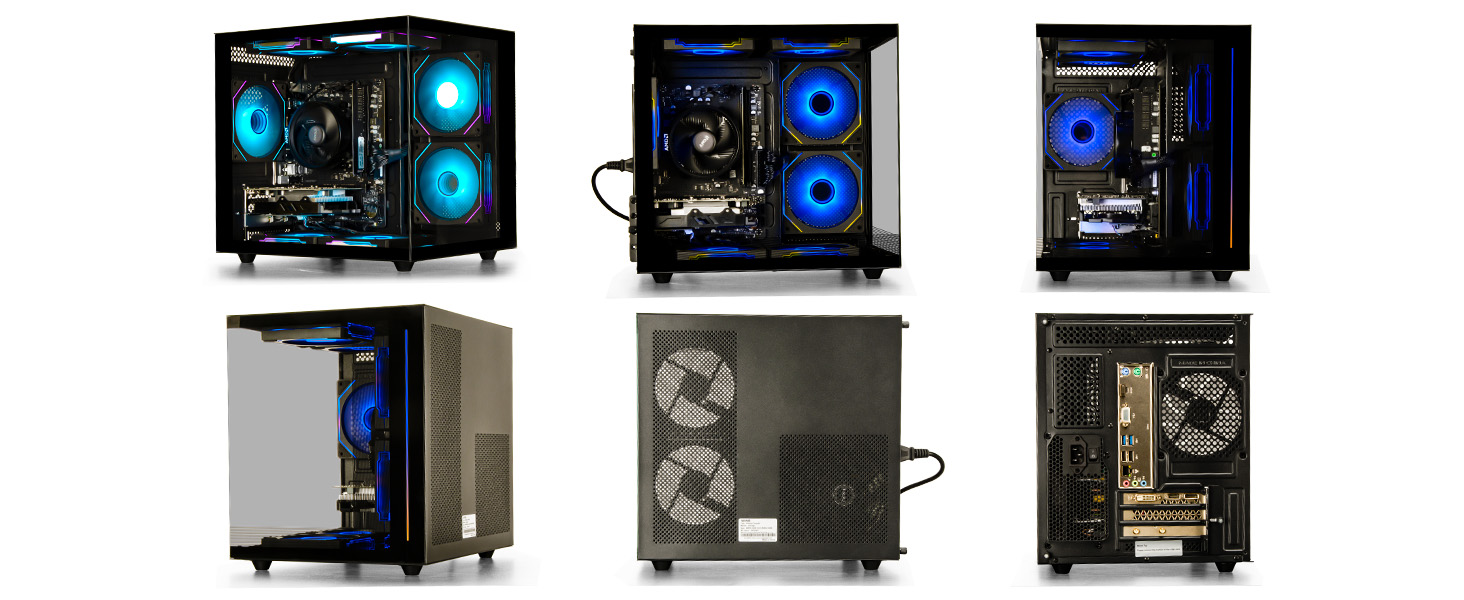 Ryzen 5 3500X Windows11 全新品PC LXZ Gaming PC Desktop, AMD Ryzen 5 3500X 6-core 6 thread(up to 4.1