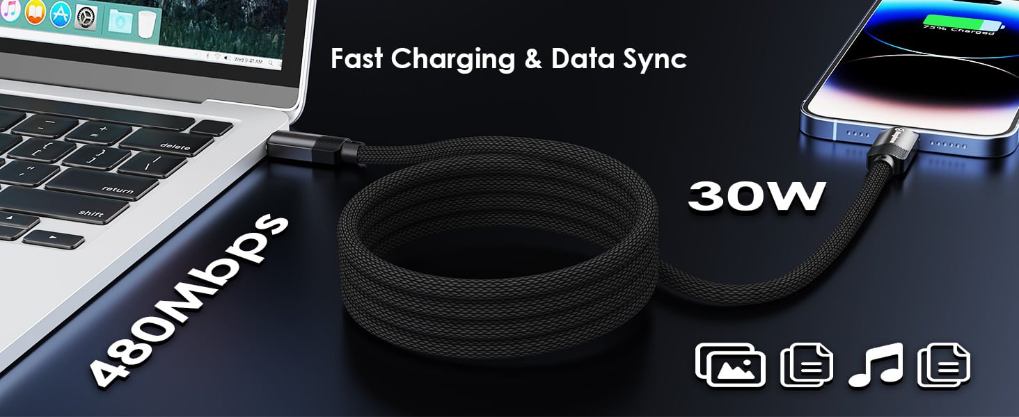 Fast Charging & Data Sync