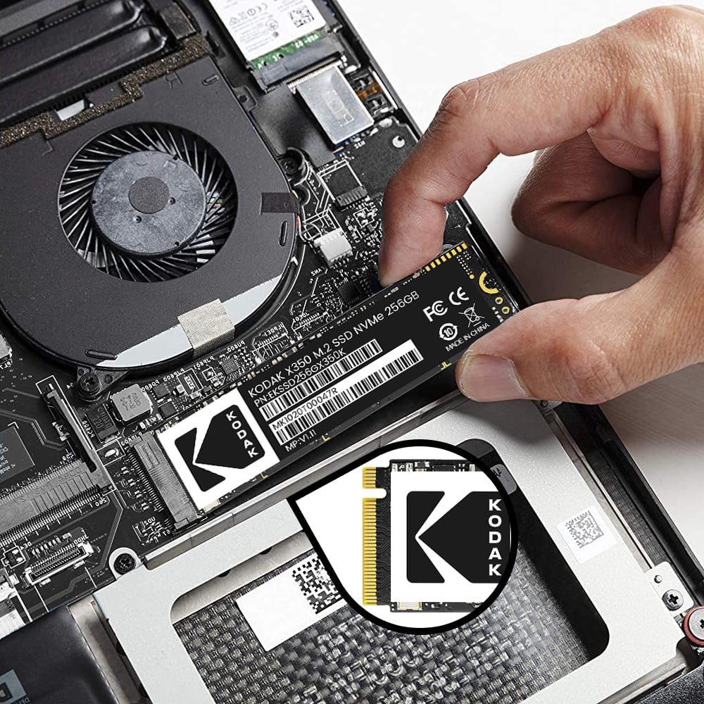 KODAK X350 M.2 2280 SSD 2TB NVMe PCIe Gen 3.0X4 Internal Solid