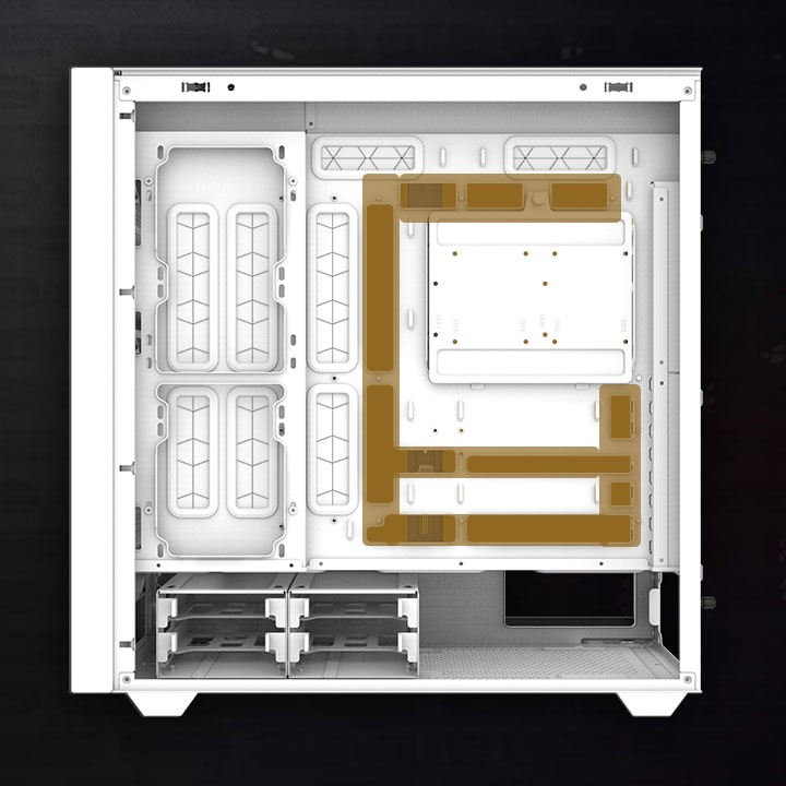 Thermaltake AX500 Snow TG Full Tower Case