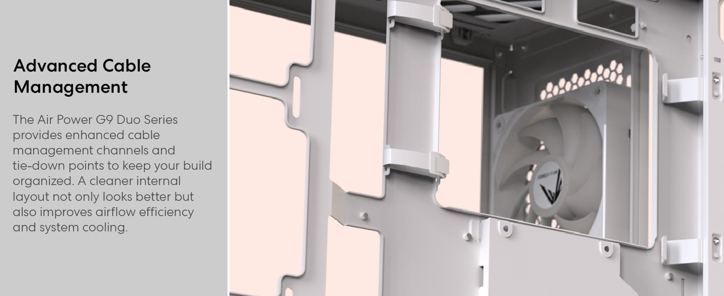Formula V Line Air Power G9 Duo Mid-Tower PC Case
