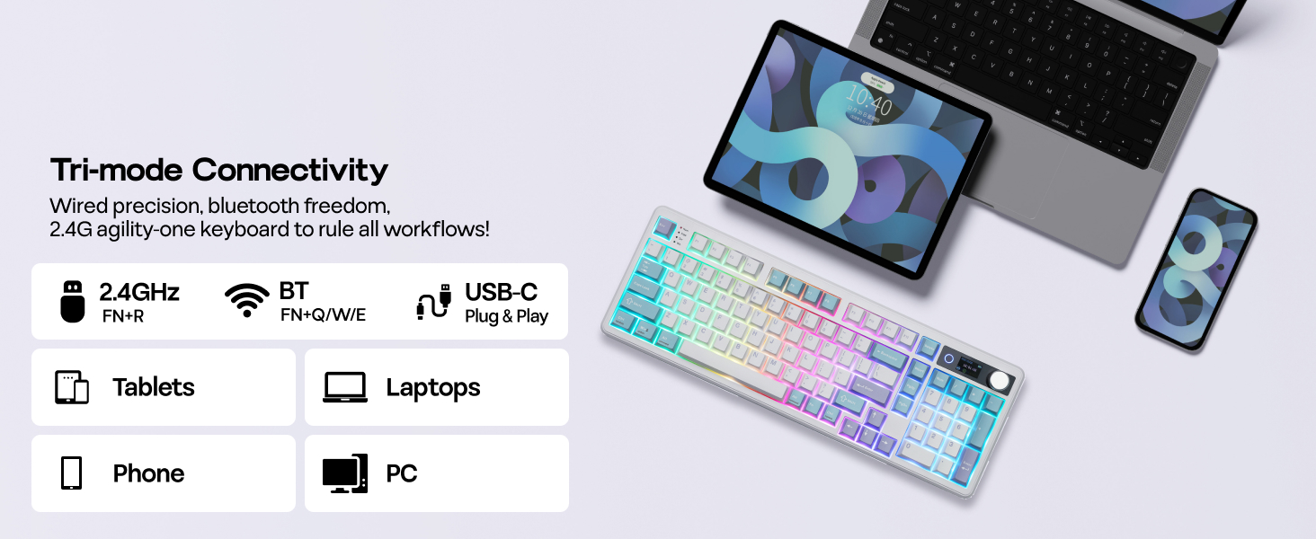 EPOMAKER TH99 PRO Tri-mode