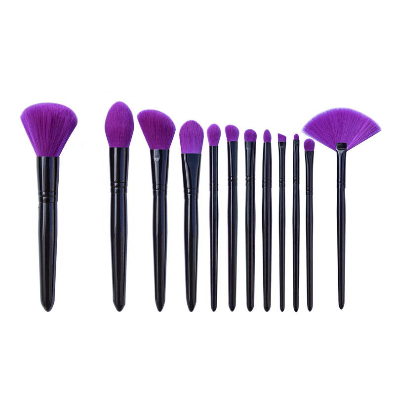 Soft Fine Synthetic Hair Makeup Brush Set