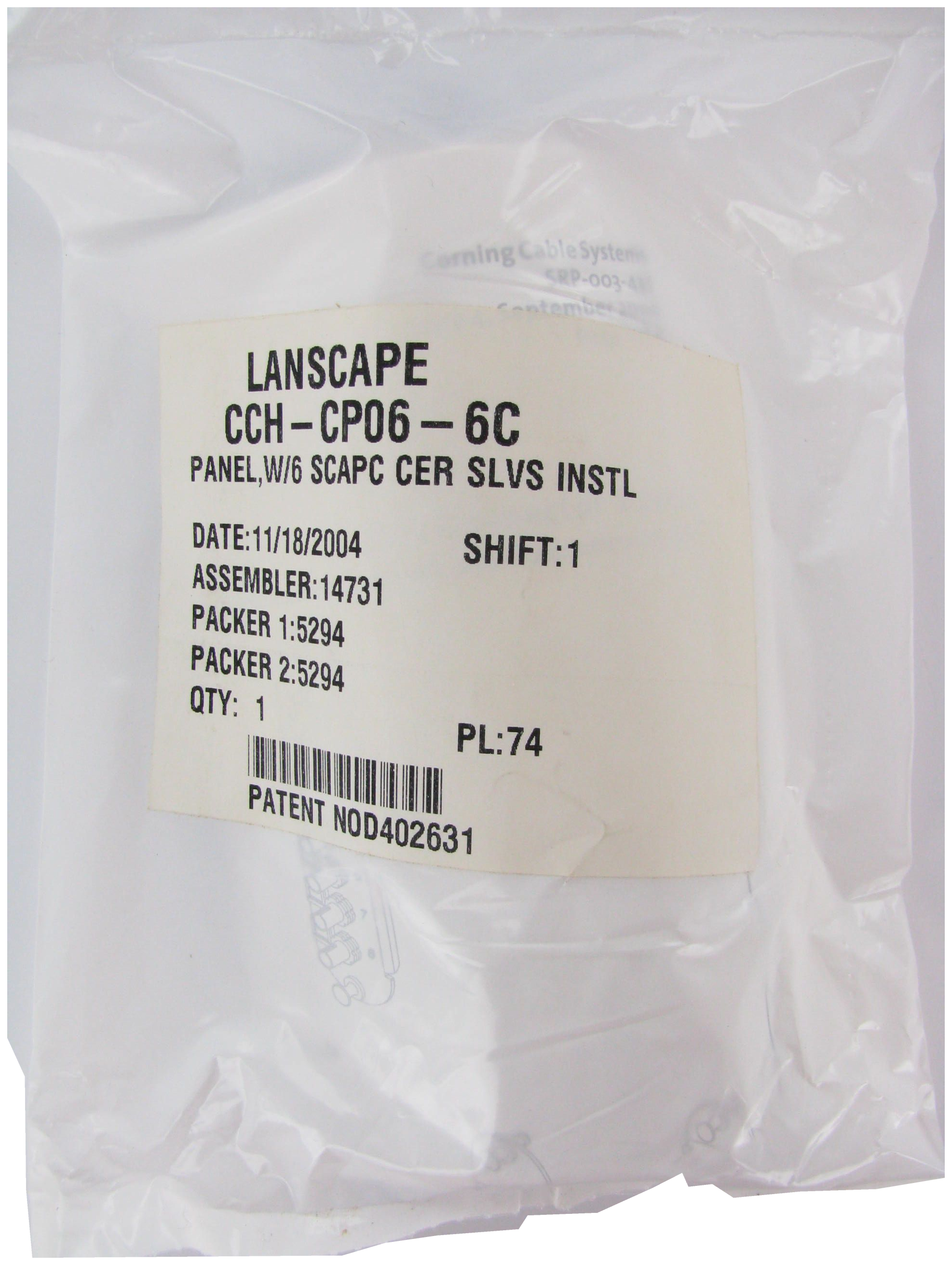 CCH-CP06-6C product and packaging