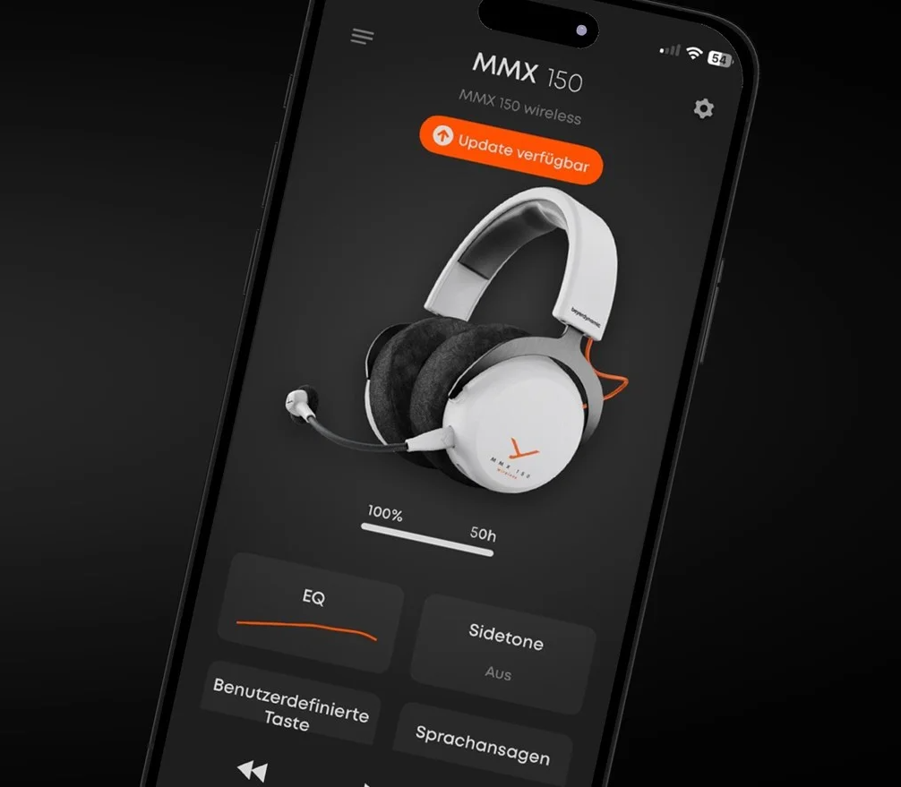 MMX 150 wireless Gaming headset (closed)