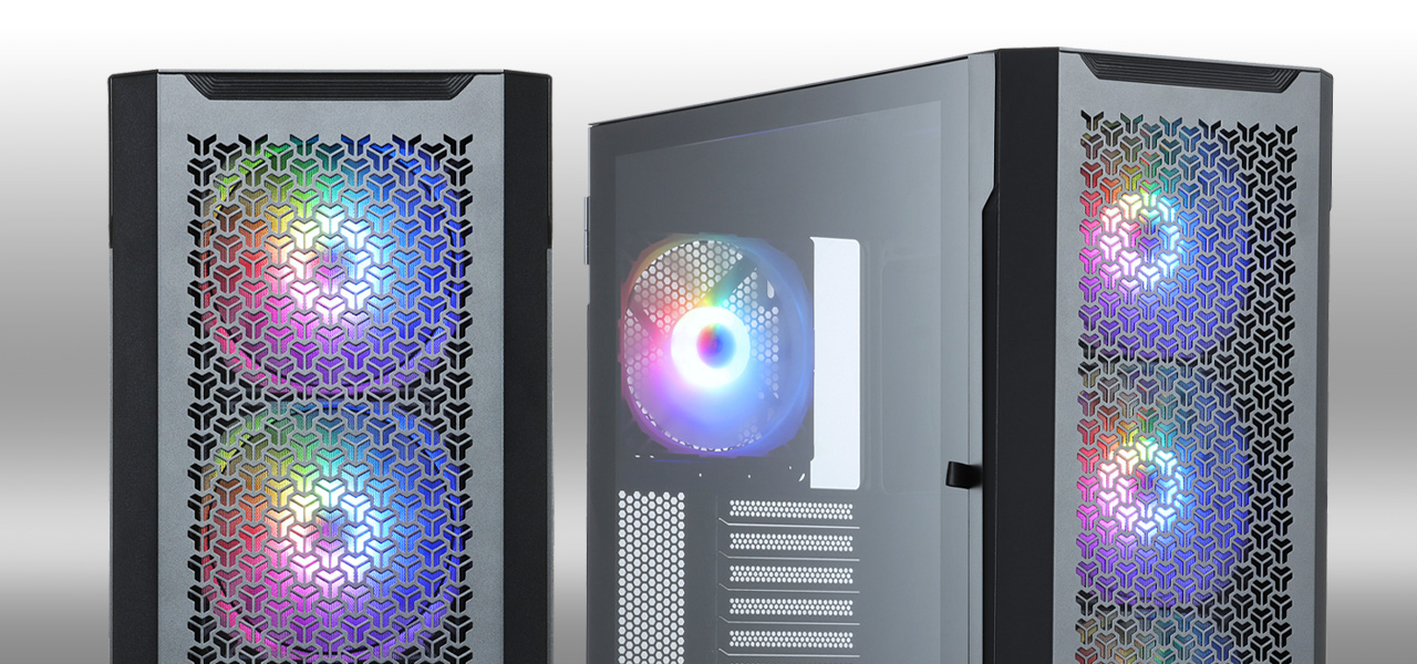 mesh, airflow, mid tower, full tower, E-ATX, ATX, Micro-ATX, RGB, ARGB, tempered glass, type-C