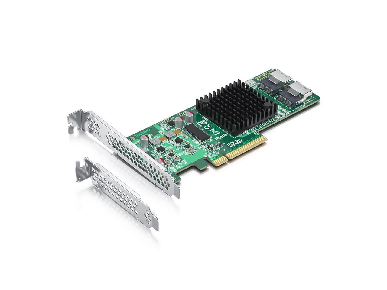 12G Internal PCI-E SAS/SATA HBA Controller Card, Broadcom's SAS