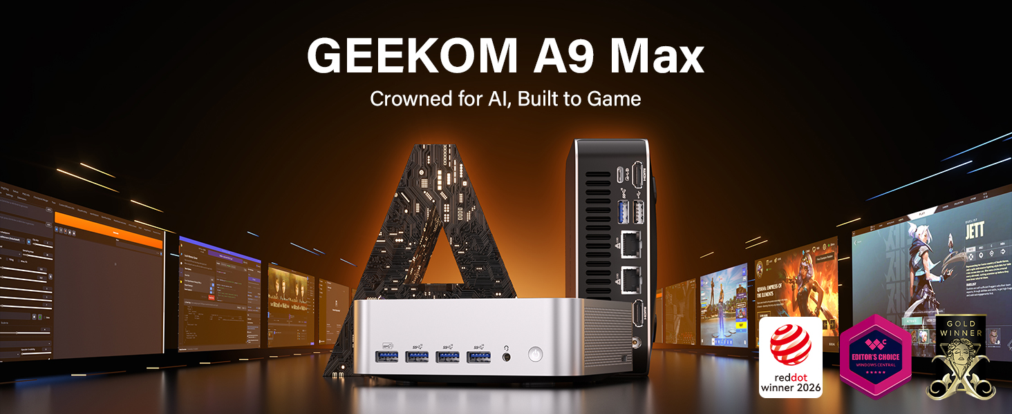 GEEKOM A9 MAX Mini PC 