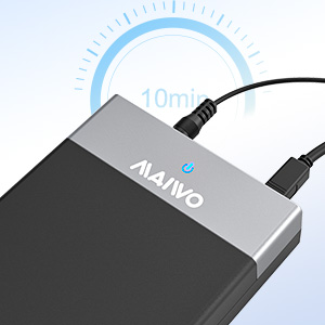 HARD DRIVE/ SSD ENCLOSURE FOR 2.5/3.5 INCH SATA HDD SSD