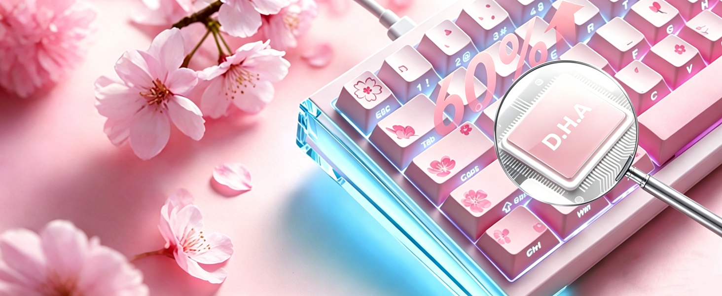 DAREU COOL68 Magnetic Gaming Keyboard