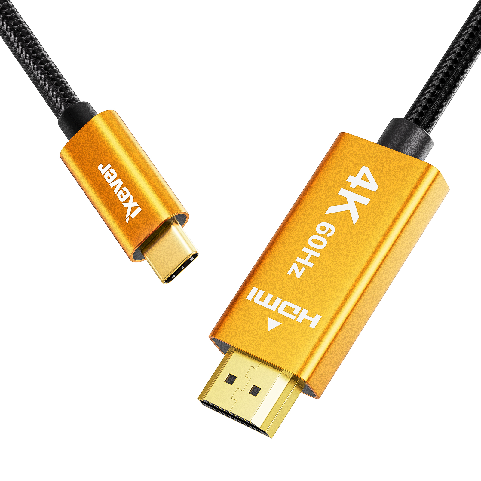 uni Adaptador USB-C a HDMI 4K a 60Hz, adaptador Thunderbolt 4/3 a HDMI,  adaptador HDMI a USB-C, compatible con MacBook Pro 2023/Air 2022, iPad  Pro/Air