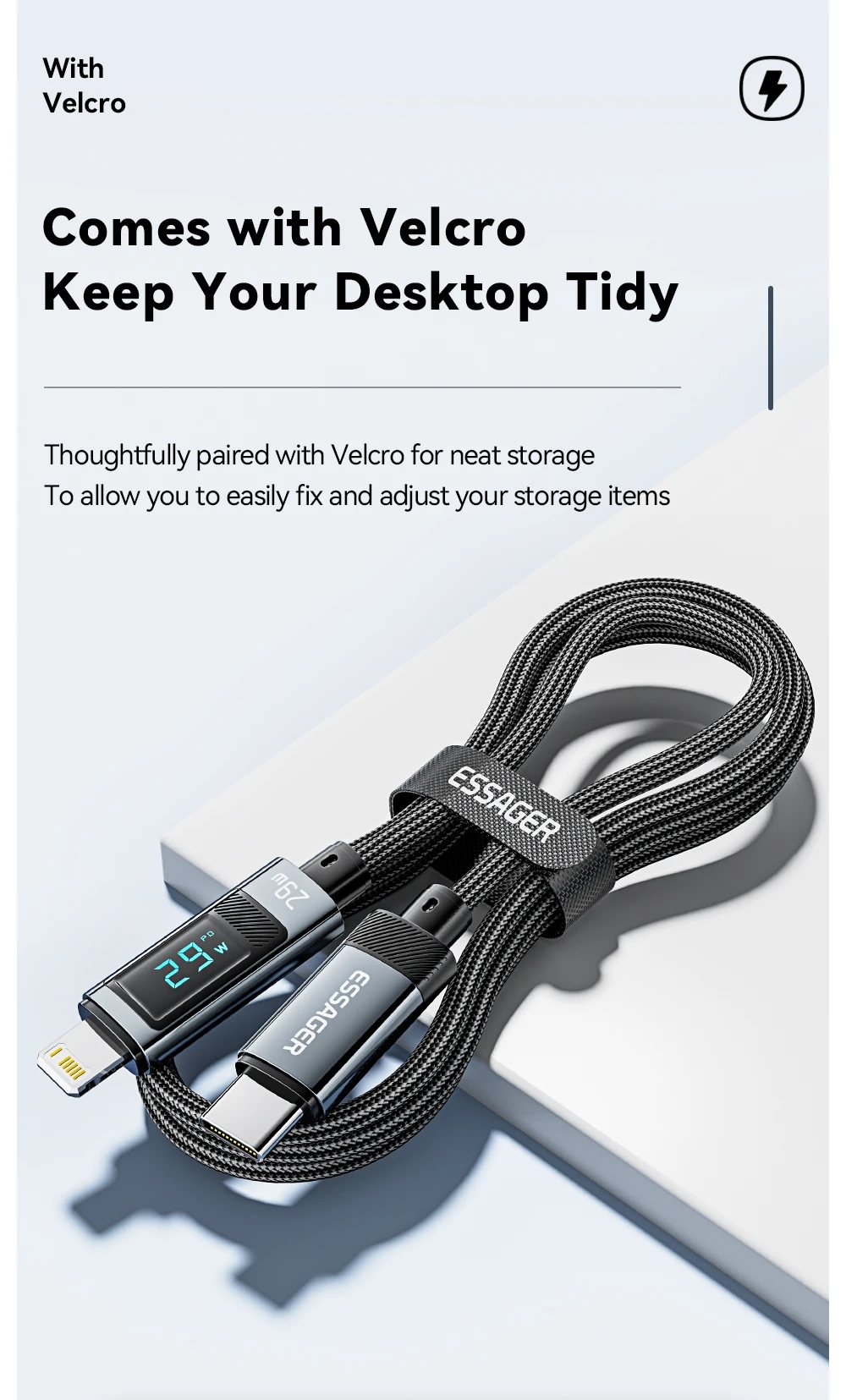 USB C to Lightning Cable