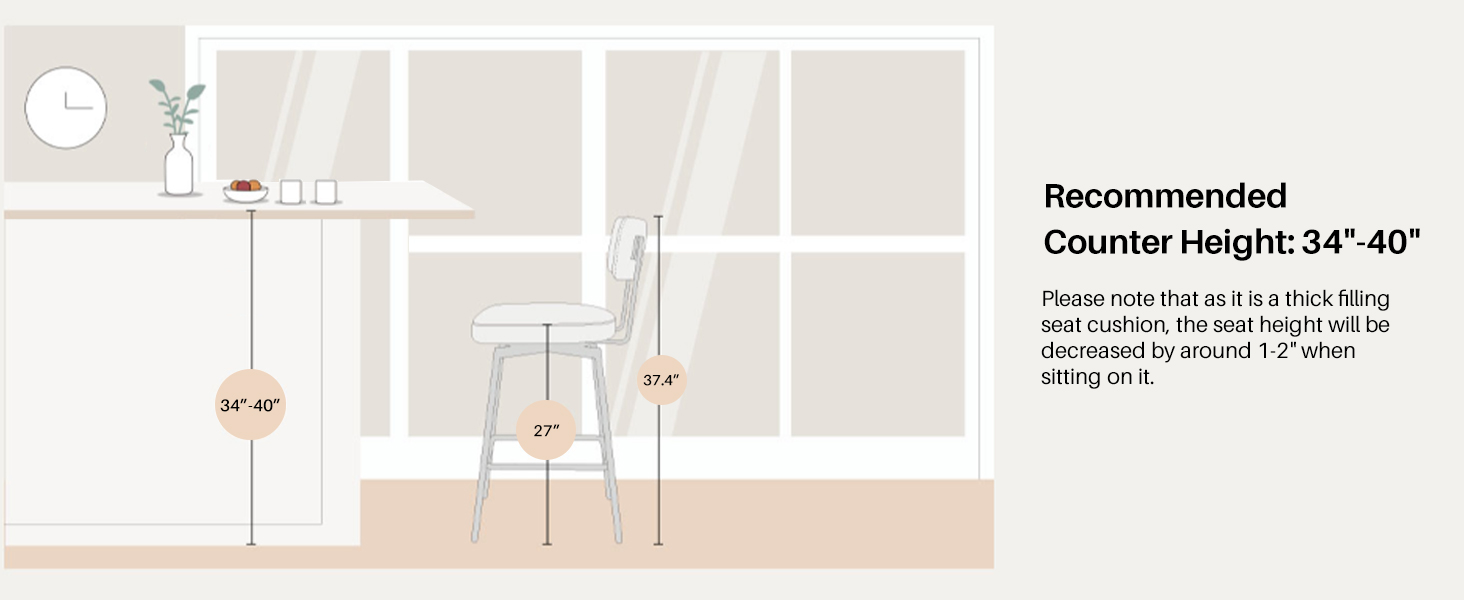 Barstools with Back