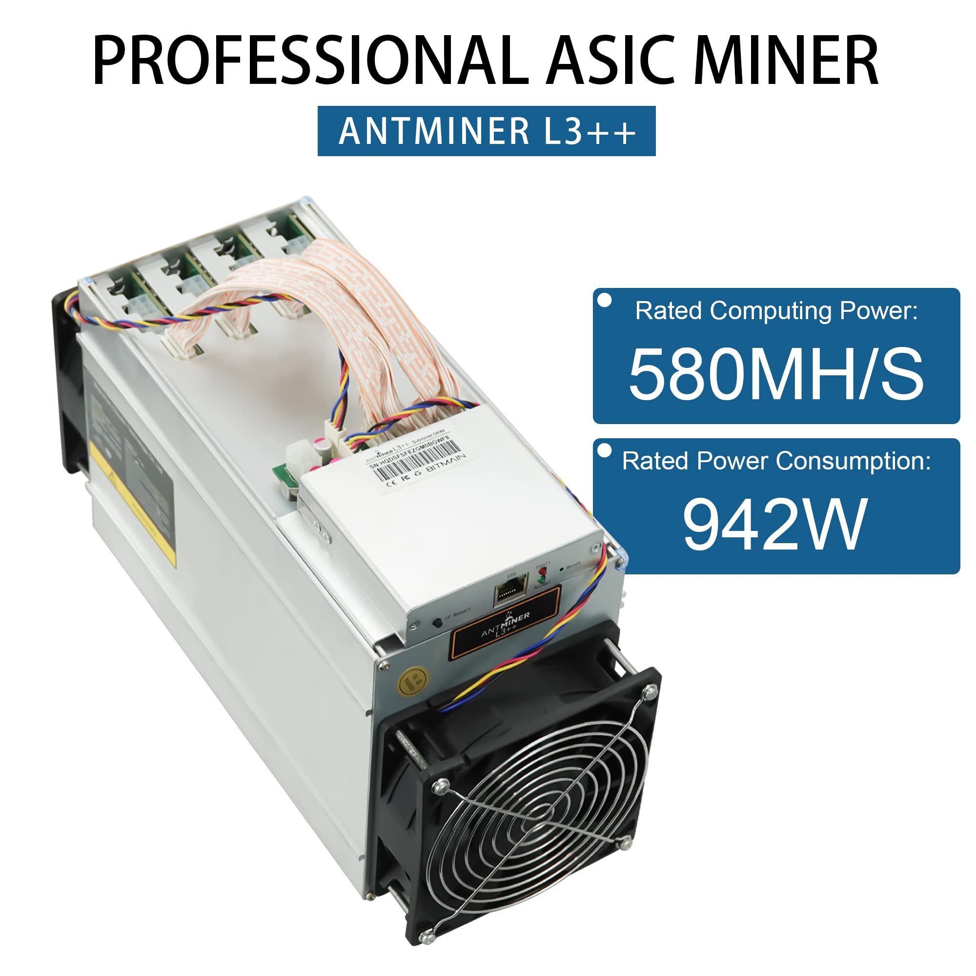 L3+ Power Supply HP 1500 Watt 2x750 110-240V ASIC Miner PSU 92% Antminer L3 L3 