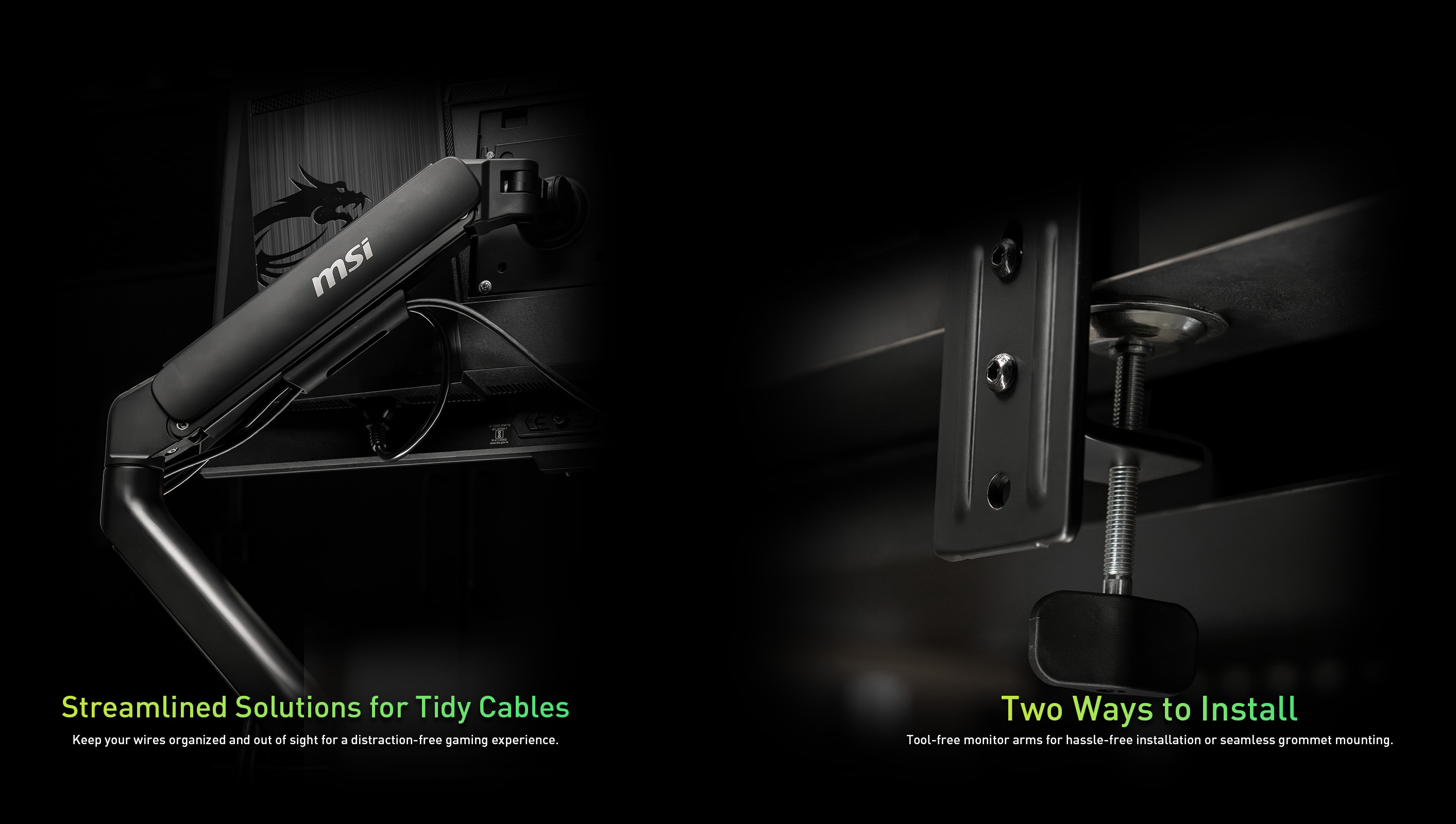 MSI MAG MT101 Cable and Install