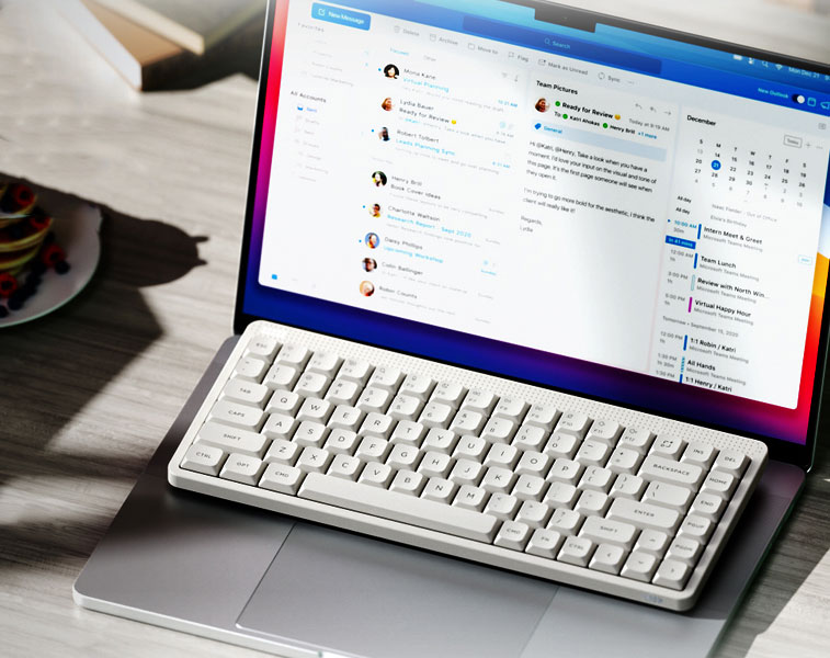 NuPhy Node75 High-Profile Wireless Mechanical Keyboard