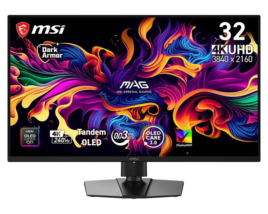 MSI MAG 321UP QD-OLED X24 Gaming Monitor