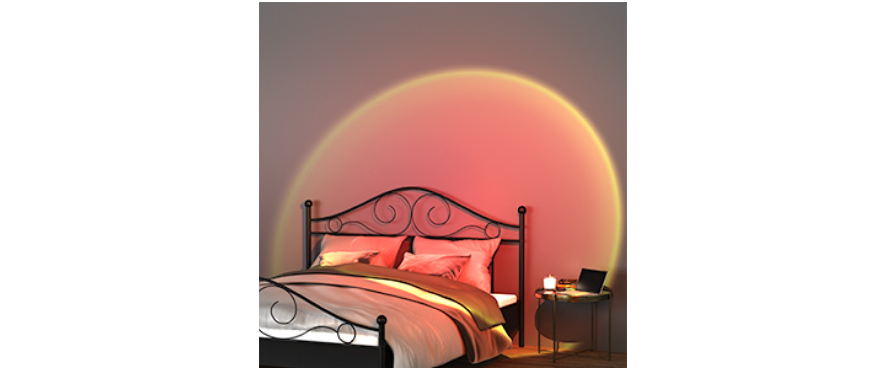 Sunset lamp bedroom lighting