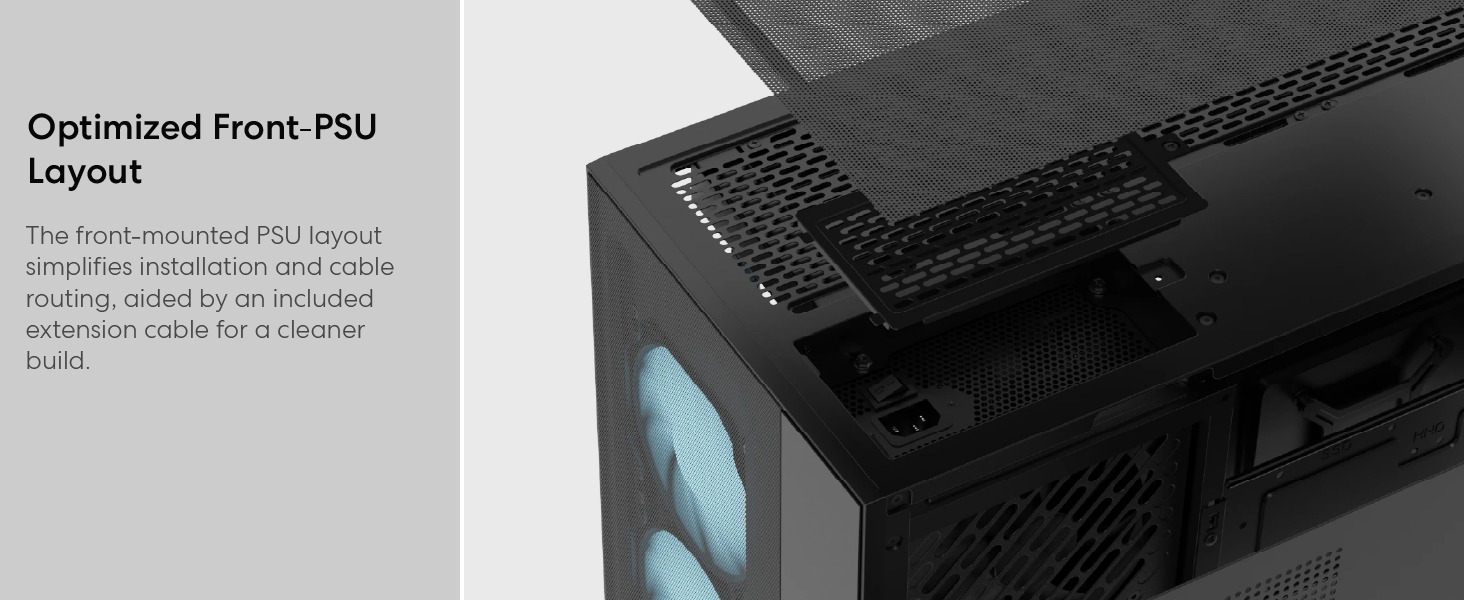 Formula V Line Air Mesh G6 Plus Mid-Tower PC Case