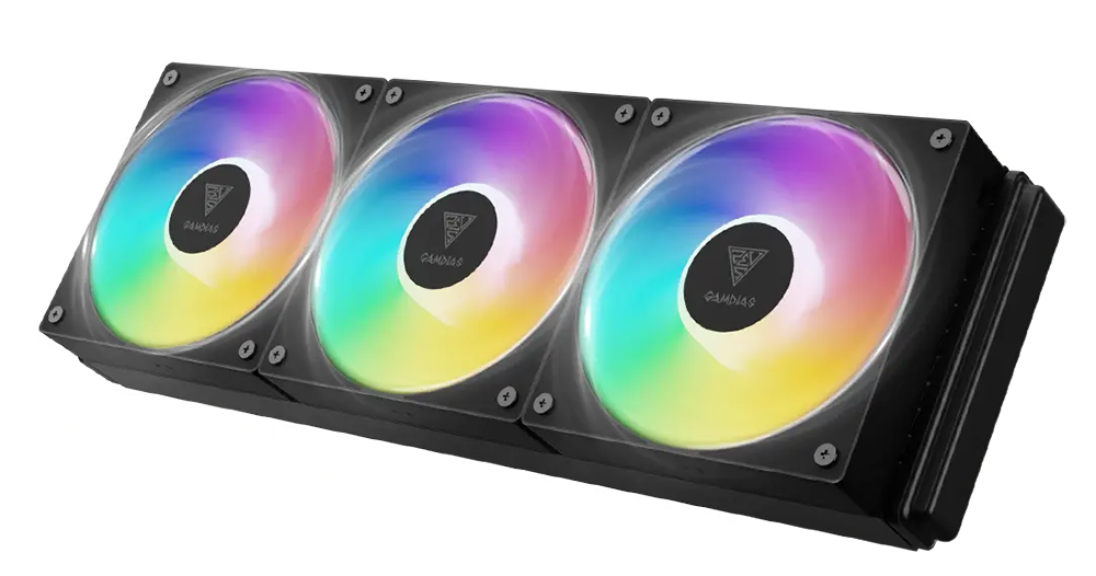 GAMDIAS Aura GLV2 360mm AIO Liquid CPU Cooler