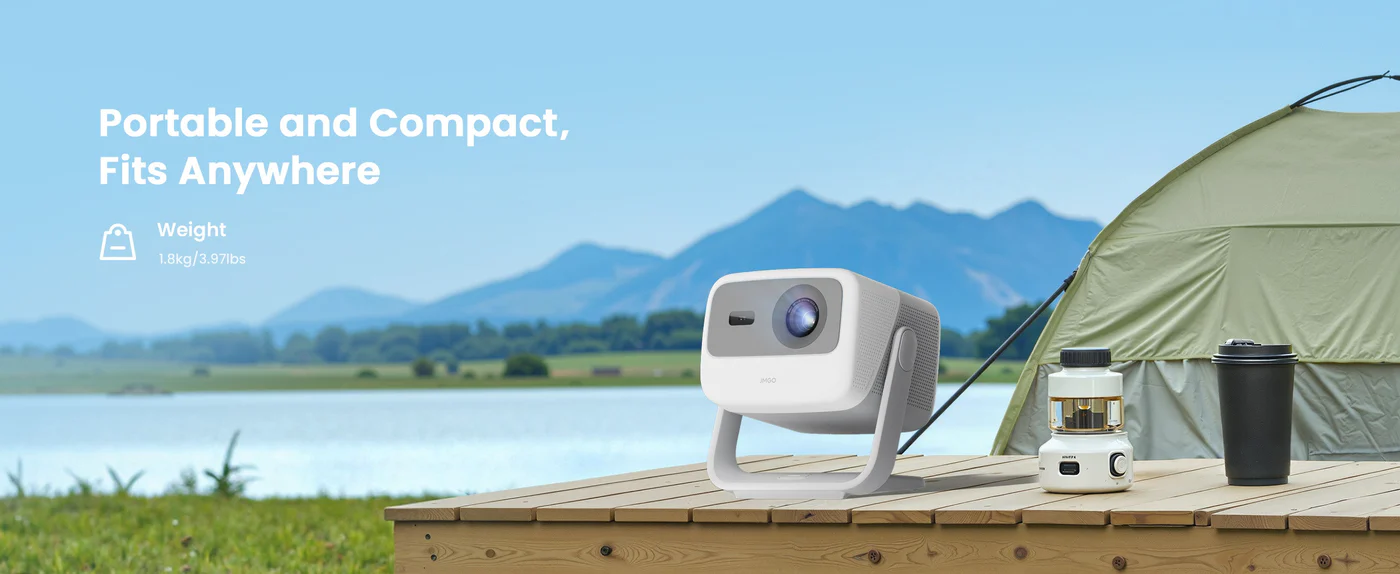 JMGO N1S SE 800 ISO Lumens Triple Laser Portable Projector