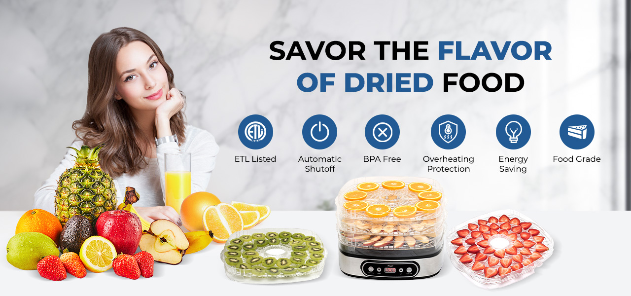 Rosewill Essential Food Dehydrator Savor the Flavor