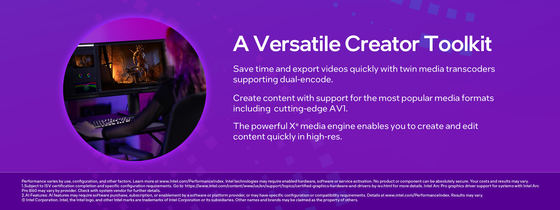 ARKN INTEL ARC PRO B60 AI and Workstation Graphics Card