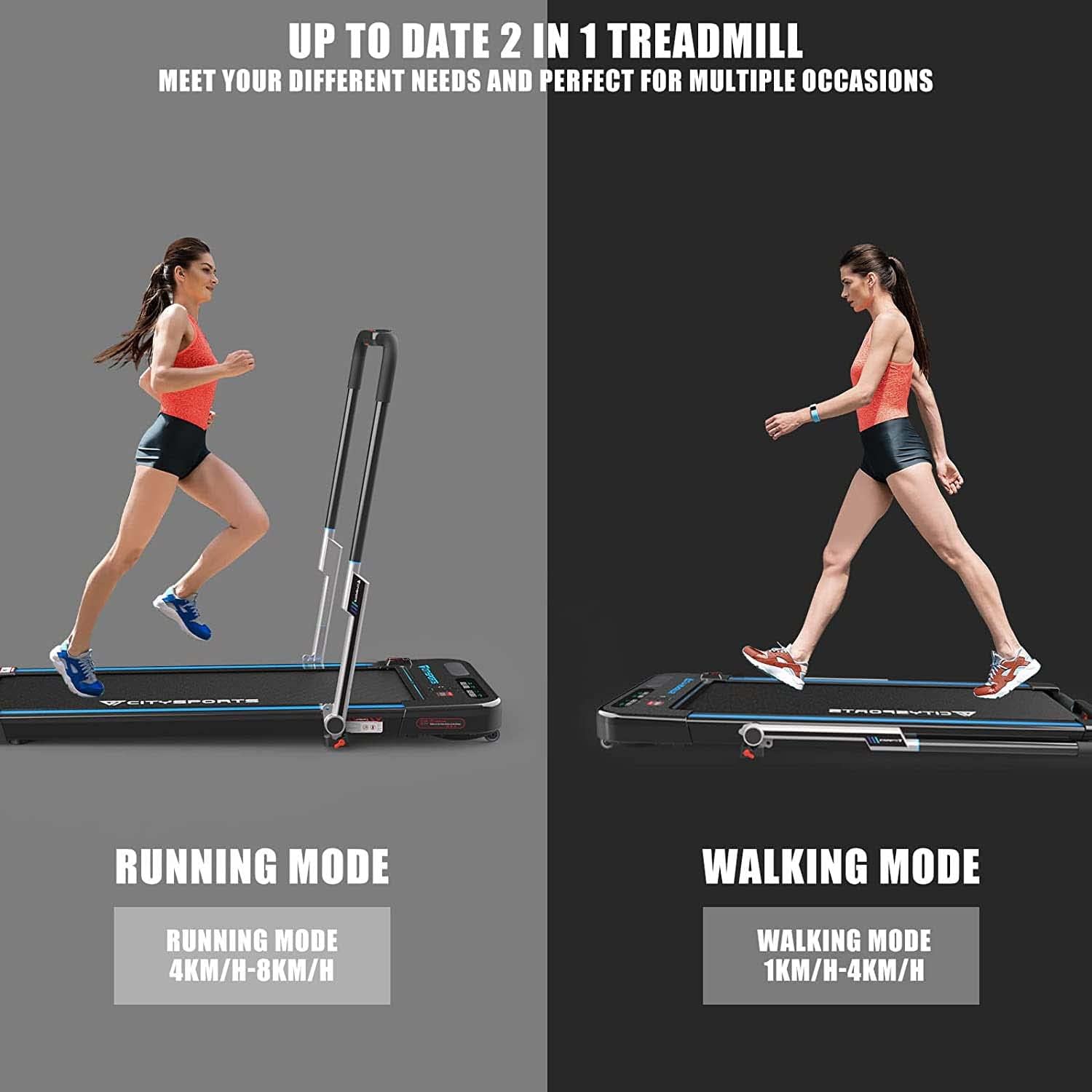 CITYSPORTS Treadmills for Home  Treadmill, Treadmill workout, Treadmill  walking