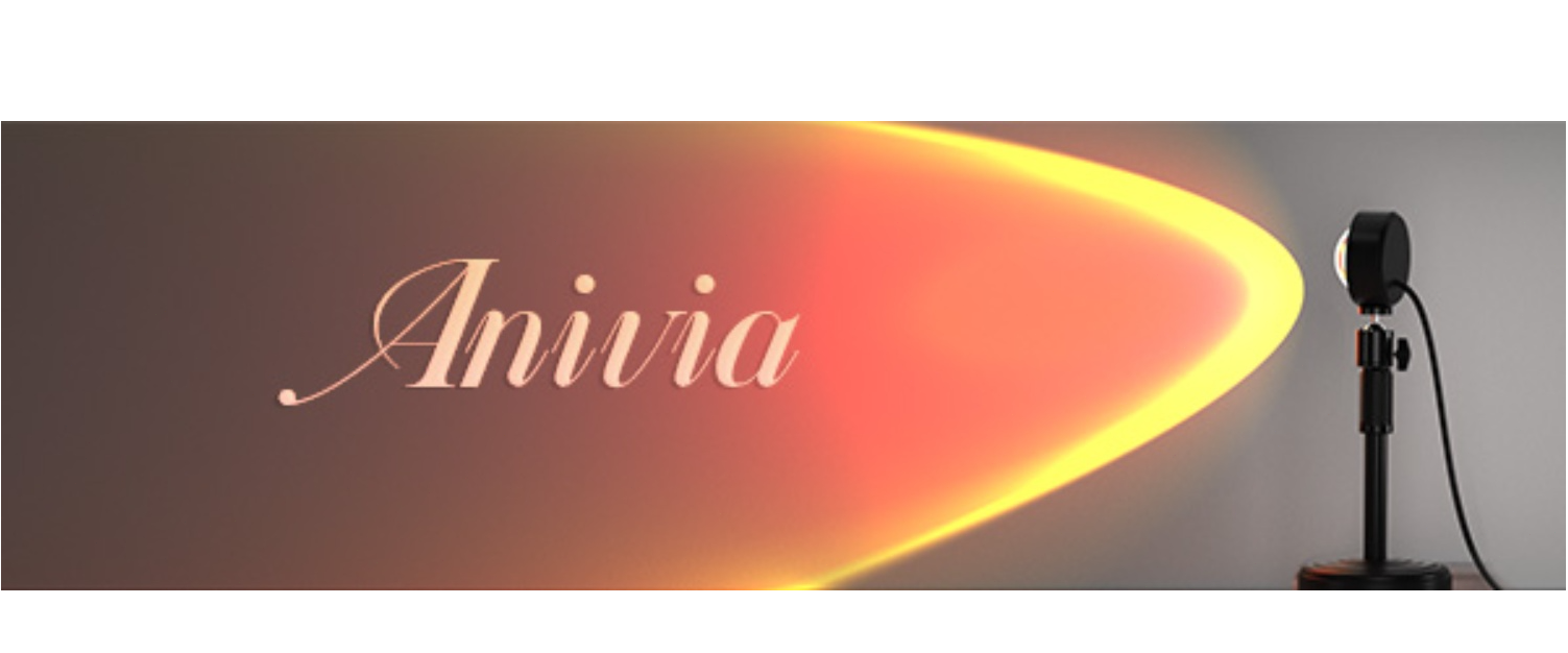 Anivia sunset lamp projection light