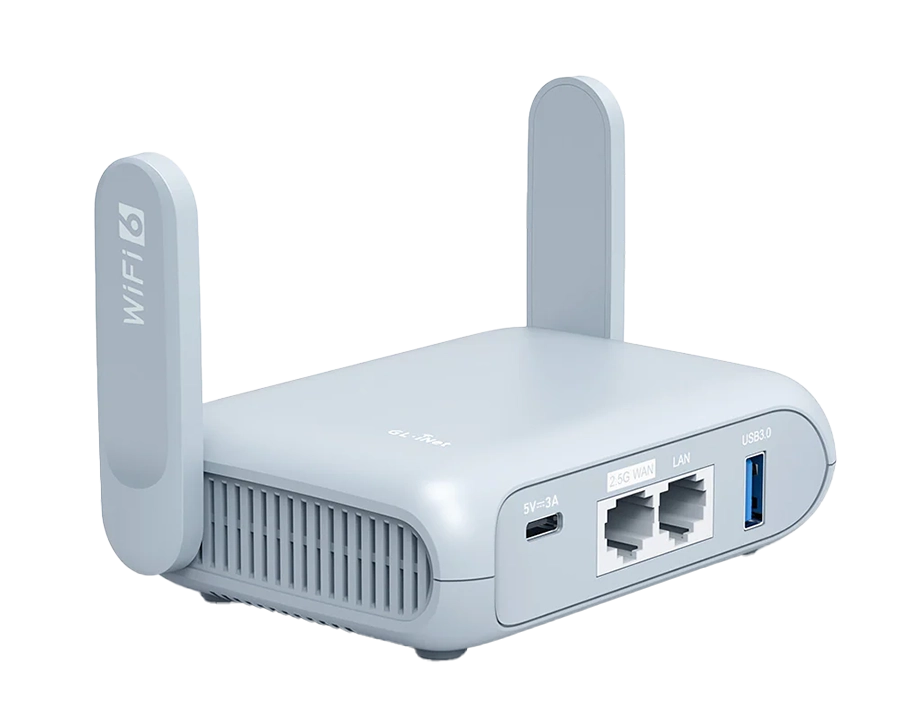 GL.iNet GL-MT3000 (Beryl AX) Portable Travel Router