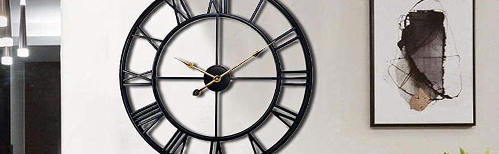 Heavy Large Metal Wall Clocks