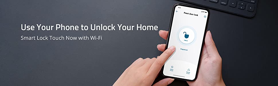 eufy S230 Smart Lock Wi-Fi Touch Fingerprint Keyless Entry Door Lock