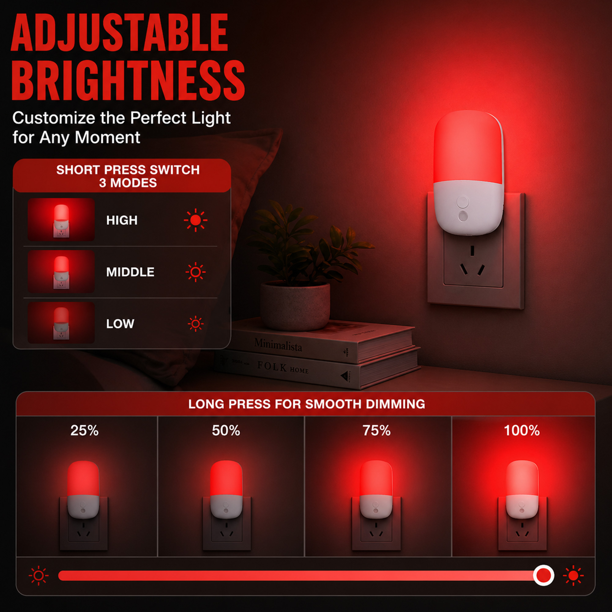 670nm night light