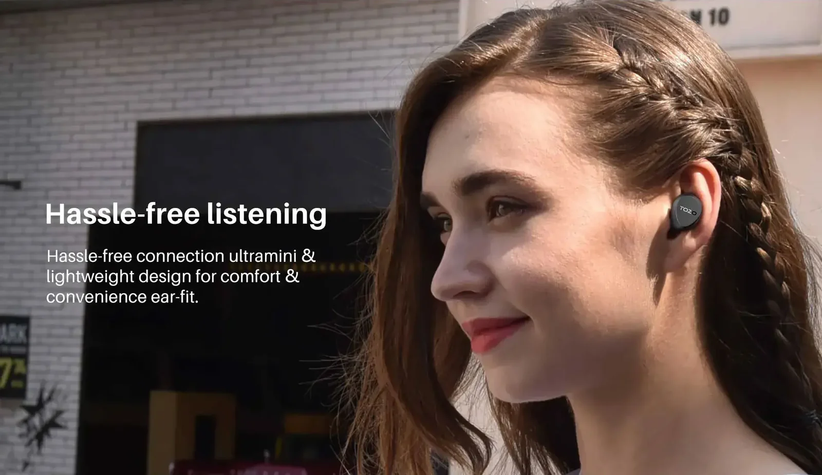 Tozo Agile Dots Waterproof Bluetooth Wireless Earbuds