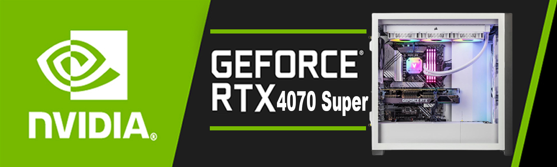 GeForce RTX 4070 SUPER 12GB, 12GB GDDR6X PCIe 4.0 DLSS3